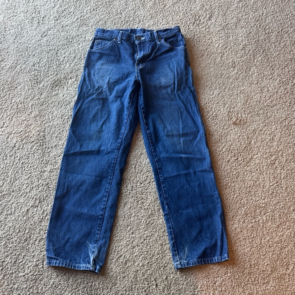 Dickies Men's Straight-Leg Blue Denim Jeans